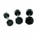 Гантель 22,5кг Perform Better Rubber Encased Hex Dumbbells 4137-22.5\BK-22-00 75_75