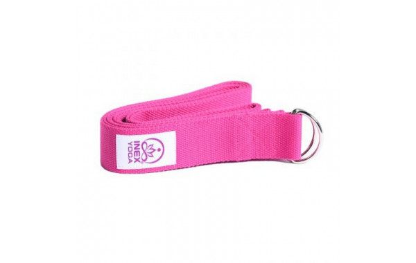 Ремень для йоги Inex Stretch Strap YSTRAP-667\24-FC-00 фуксия 600_380