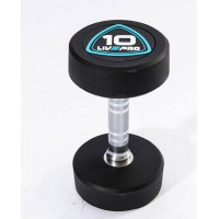 Гантели в уретане 7 кг Live Pro Studio Dumbbells LP8075-07