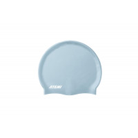 Шапочка для плавания Atemi silicone cap Light blue TSC1LBE голубой