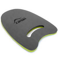 Доска для плавания Larsen AquaFitness YP-07 графит\лайм