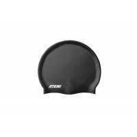 Шапочка для плавания Atemi silicone cap Deep black TSC1BK черный