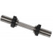 Гриф гантельный хромированный d50мм, l390мм MB Barbell MB-BarM50-M390B замок-гайка 75_75