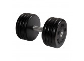 Гантель классик MB Barbell с вращающейся ручкой 40 кг MB-FdbEM-B40