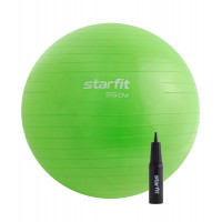 Фитбол d55см Star Fit с ручным насосом GB-109 зеленый