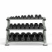 Стойка для гантелей (3 уровня) Spirit Fitness ST800DR3 75_75