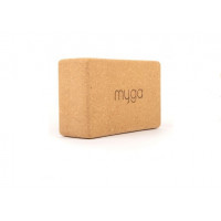 Блок для йоги Myga Cork Eco Brick Block RY1061