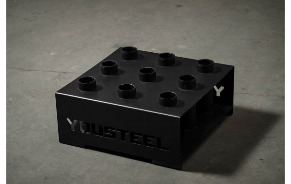 Подставка YouSteel Barbell Holder для хранения 9ти грифов 600_380