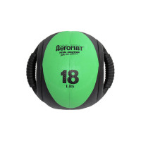 Мяч с ручками Perform Better 18FT Dual Grip Medicine Ball 35137\18-BK-GN