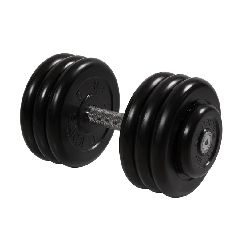 Гантель Профи, 33,5 кг MB Barbell MB-FdbM-B33,5 800_800