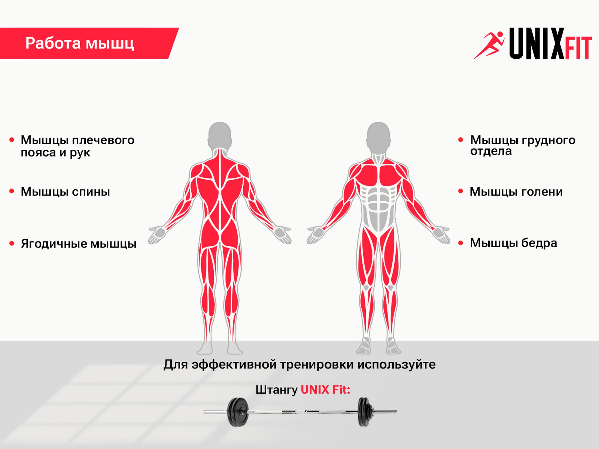 Стойка под штангу UnixFit FRAME 220 BSFR220 2000_1500