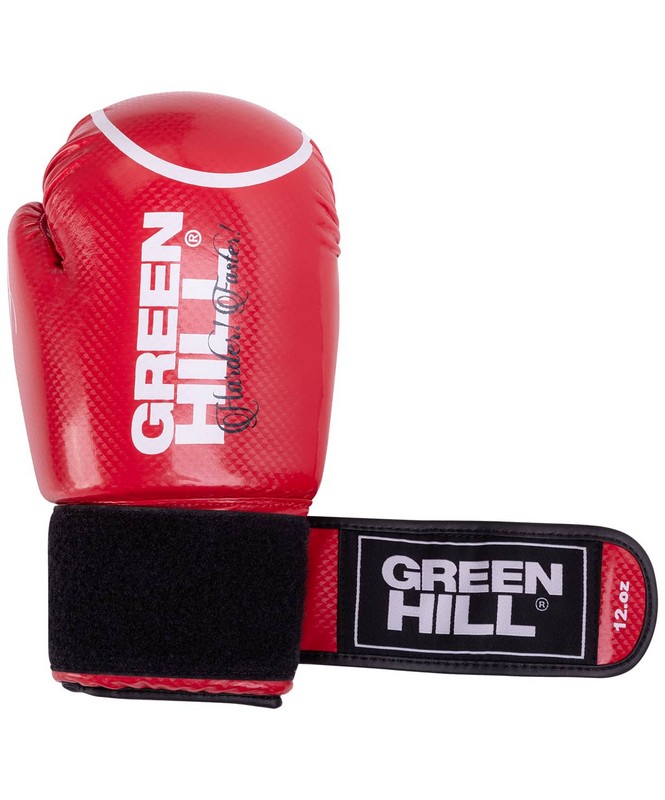 Перчатки боксерские Green Hill Panther 10 oz, к/з BGP-2098 красный 665_800