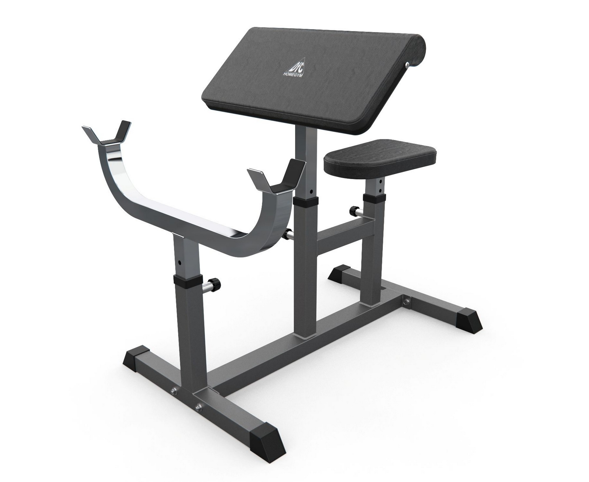 Скамья Скотта DFC Homegym UB009G серый 2000_1636