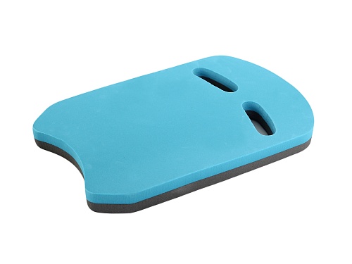 Доска для плавания 28х43х3,5см Larsen AquaFitness YP-07SP графит\бирюза 500_375