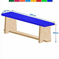 Скамейка для детского сада полумягкая 1000 мм Dinamika 120_120